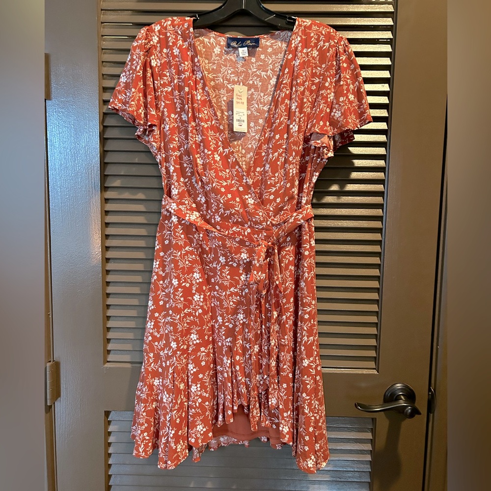 Lightweight wrap dress